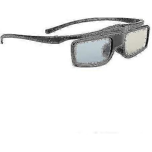3D-glasögon Aktiva Slutare RF 3D-glasögon Uppladdningsbara Passar för RF 3D-TV & Projektorer RF