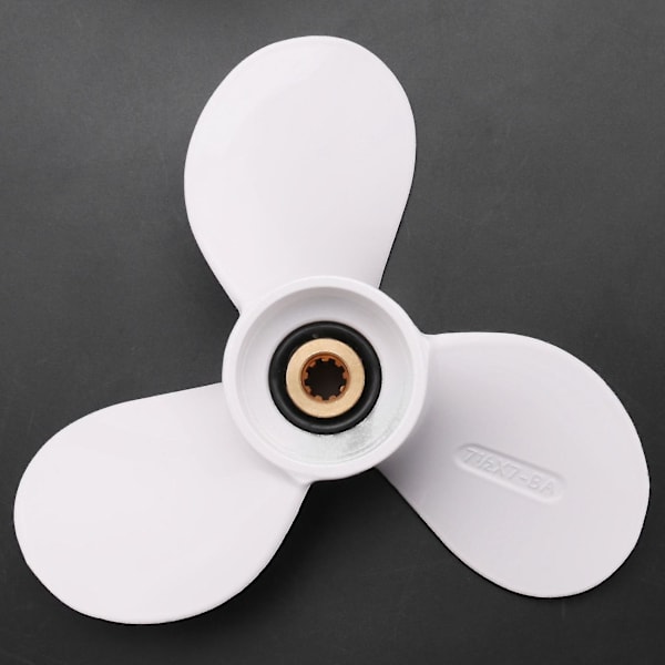 7 1/2x7 för 4hk 5hk 6hk för 9 tandade ryggrad aluminiumpropellrar utombordsmotorer marinpropeller