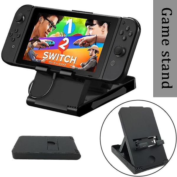 Nintendo Switch justerbar stativhållare Portabel kompakt ventilerad konsol Playstand (xq)