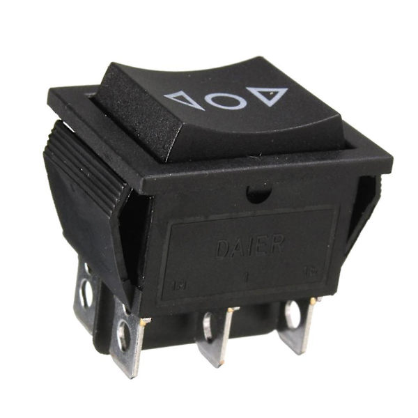 6-nastainen Auton Virtaikkunan Kytkin, Hetkellinen, Päälle/Pois/Päälle, 250v/15a 125v/20a