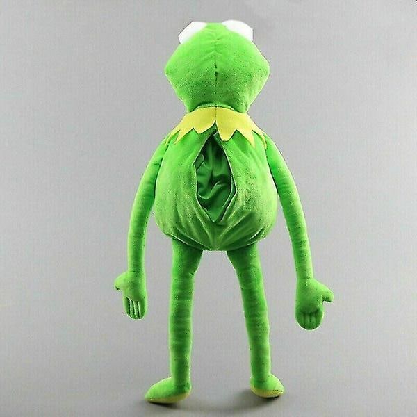 60 cm Kermit Frosken Hånddukke Full Kropp Plussj Leke Rekvist