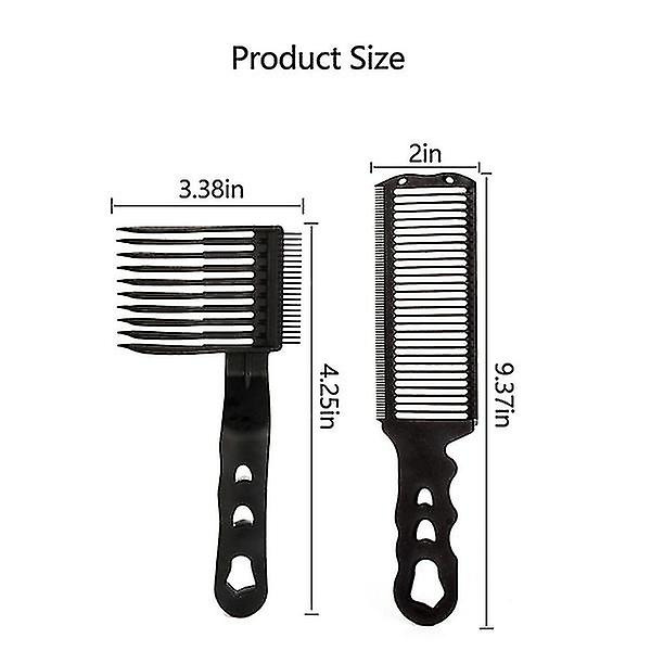 Barber Fade Kamme Hårklippning Kam Buet kam