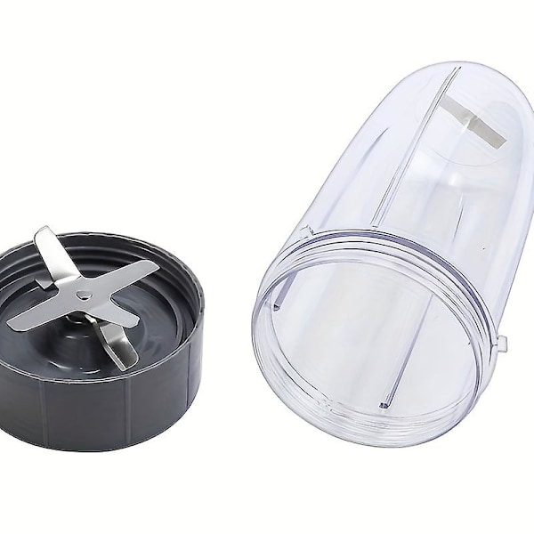32 Oz BPA-fri Blenderkopp & Högpresterande Extraktorblad - Perfekt Passform för NutriBullet 600W/900W Blendrar - Enkel Bladbyte - Premium