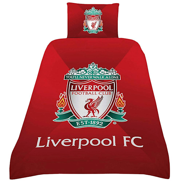 Liverpool FC Singel Duvet Set Gr