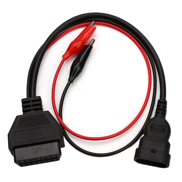 For Fiat 3 Pin Alfa Lancia to 16 Pin OBDII OBD2 obd-II Connector Adapter Auto Car Cable obd for fiat 3pin Diagnostic Cable