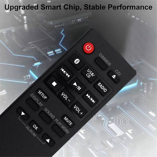 N2QAYB000984 Erstatningsfjernkontroll for CD Stereo SA-PM250 SC-PM250 SC-PM600 SC-UX104 SC-HC200 SC-HC20