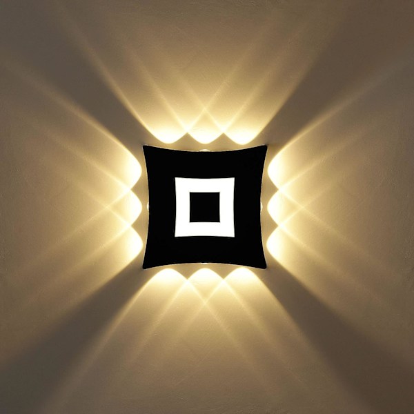 18W Modern LED Vägglampa Vattentät IP65 Aluminium LED Vägglampa Inomhus Utomhus För Vardagsrum Badrum Hall
