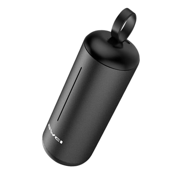 Langattomat kuulokkeet ergonomisella kotelolla Awei Musta