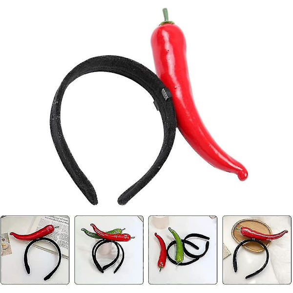 1 stk Chili Pepper Pandebånd Rød