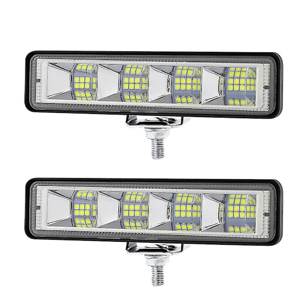 Vedenpitävät LED-venevalot, 2 valoa 72W Vedenpitävä Testattu Kansi/Telakka Merivalot 2200LMS 120Flood