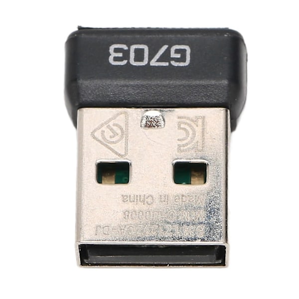 USB-musmottagare kompatibel med Logitech G703 kompatibel med Lightspeed trådlös mus Trådlös 2.4g-teknik Bärbar musadapter