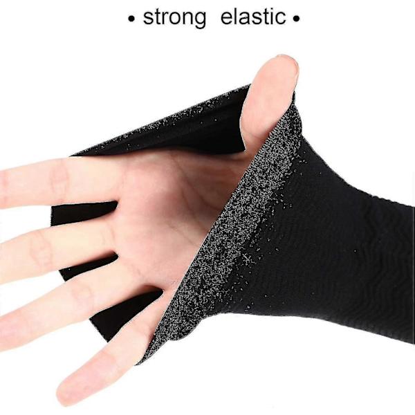 4 Par Arm-Ermer med Elastisk Kompresjon for Kvinner - Formet for Sport og Trening