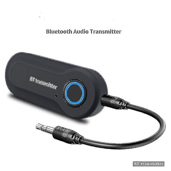Trådløs Bluetooth-sender 3,5 mm til TV, telefon, pc, lyd, musikadapter, USB