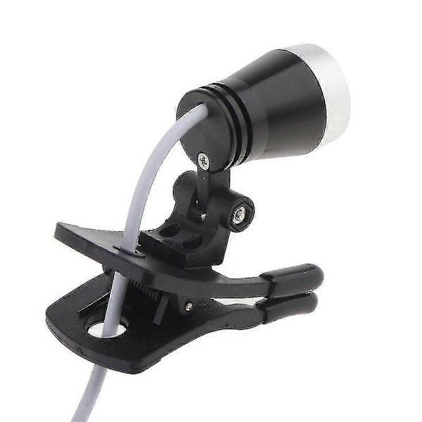 Clip Clamp LED Pannlampa för Binokulära Luppar Glasögon
