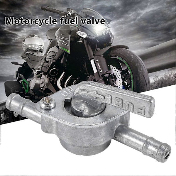 Bränsleventil universell 6mm för moped, scooter, motorcykel och fyrhjuling med stängningsfunktion