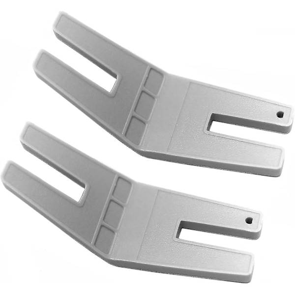 2pcs Button Clearance Plate Sewing Machine Accessories Multifunctional Sewing Tool Button Reed Hump Jumper Presser Feet