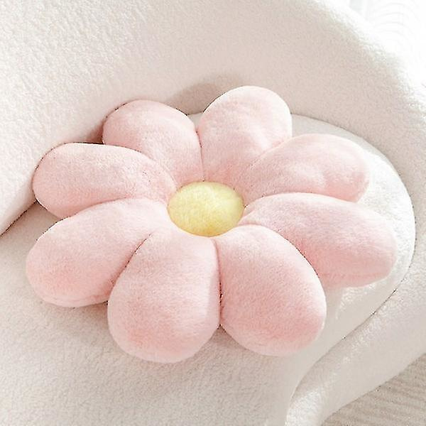 Luovu Rabbit Plush -kukkapehmuste Ikkunapenkin Pehmuste Kahdeksan Terälehteä Kukka Sohvapehmuste Koti Pehmuste Istuintyyny