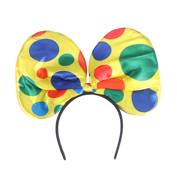 Clown Fluffig Hårband med Stor Öra för Cosplay Maskerad One Size
