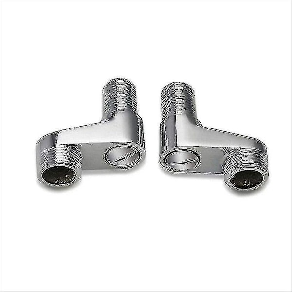 2-pakks Badekar-Blanderadapter, Justerbar Svingarm, 25 mm, 20 mm, Dusj Blander, Bad Blander, Solid Messing Blander