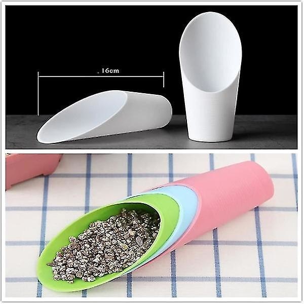 3 stk Plastbøtter Spade Fargerike Graveverktøy Bøtter Praktiske Hagebøtter Planting Hage Spade (Tilfeldig Farge)