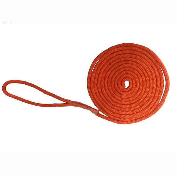 15ft Nylon Dobbelt Flettet Dokline Fortøjningsreb Dobbelt Flettet Dokline Halyard Line Til Sejl både Sejlads Rigging Flag Flying