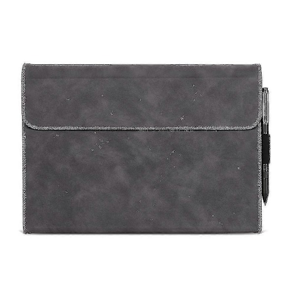 För Microsoft Surface Pro 9 PU Läder Tangentbordsfodral Justerbart Ställ Anti-dropp Tablet Skydd