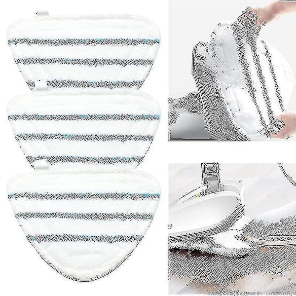 4 st Silvercrest Lidl Universal Steam Mop Covers Tillbehör Till Ångrengörare