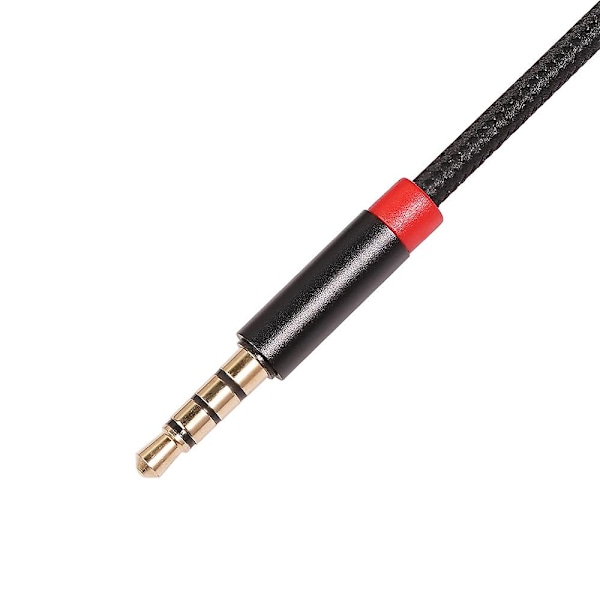 3,5 mm hodetelefonforlengelseskabel 3,5 mm hann til hunn stereo lydkabel Støtter mikrofonfunksjon 3696-2 Me