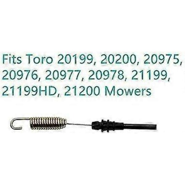 127-6867 Traction Wire for Toro 20200 20975 20976 20977 20978 21199 21199HD 21200 30'' Timemaster Gressklippere
