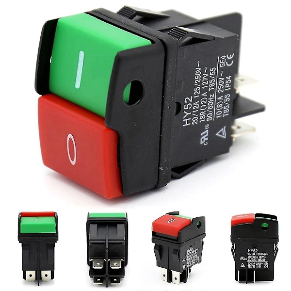 Industrielle elektriske trykknapper, HY52 trykknapp egnet for mekanisk enhetsbryter 4 Pi