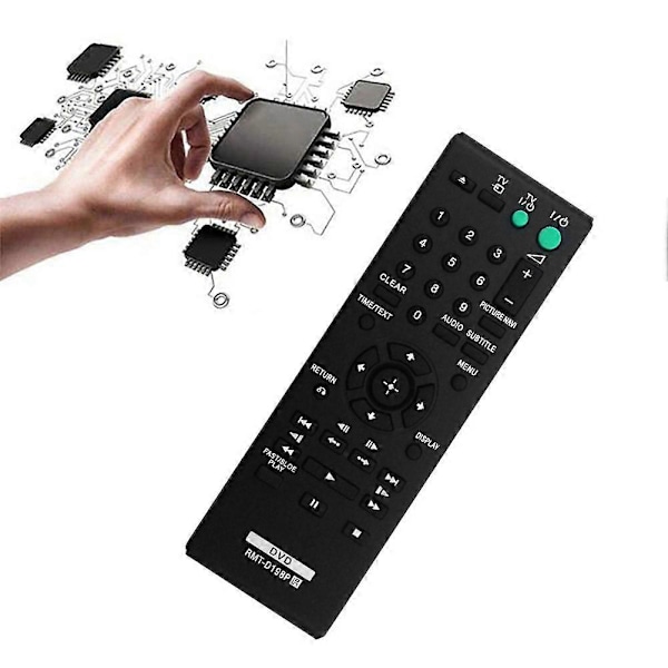 Ersättningsfjärrkontroll -D198P för DVD-spelare SR760 SR170 DVPSR170 DVPSR370 RMTD198P