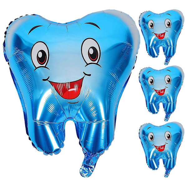 4 stk. Baby Shower Ballongdekorasjon Morsomme Tenner Ballong Oppblåsbar Tenner Ballong Bursdagsdekor