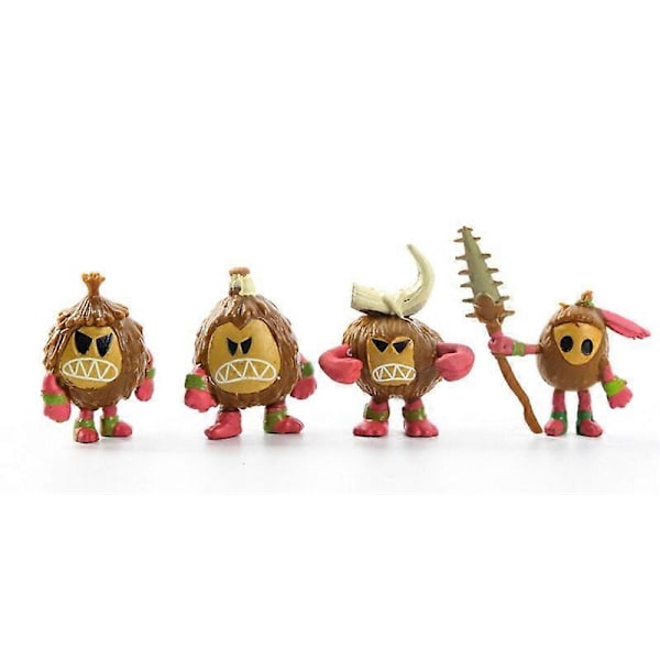 12 stk./sæt Tegnefilm Moana Prinsesse Legende Vaiana Maui Chief Tui Tala Heihei Pua Actionfigur Dekoration Legetøj Til Børn Fødselsdag Gave