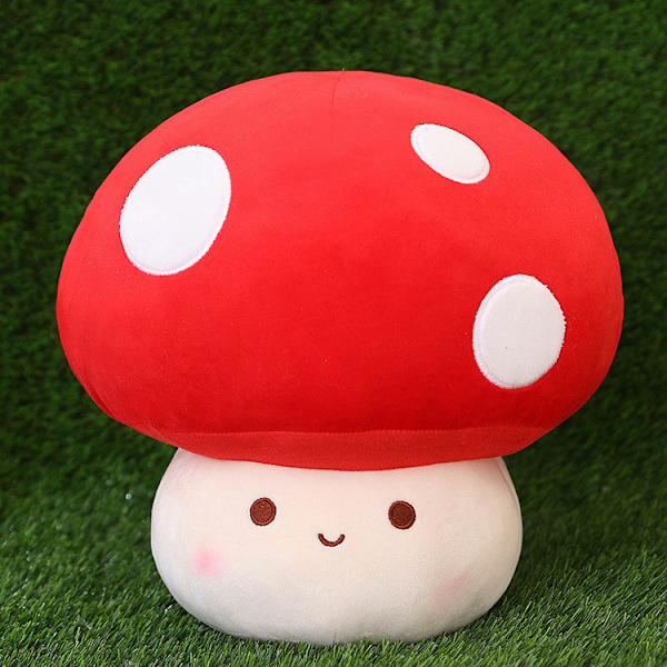 Super Mario Sopp-Plysjdukke Leke Dukke Dekorasjon Dekorasjon Sopp Pute-2