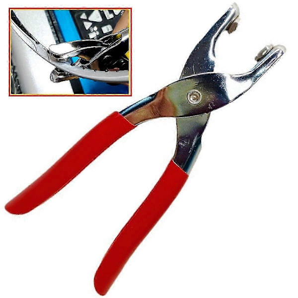 Trådskärare Kallpressningstång för Badmintonracket Öljettklämma Dragrör Tryckverktyg Racket Trädnings Tång Pincett