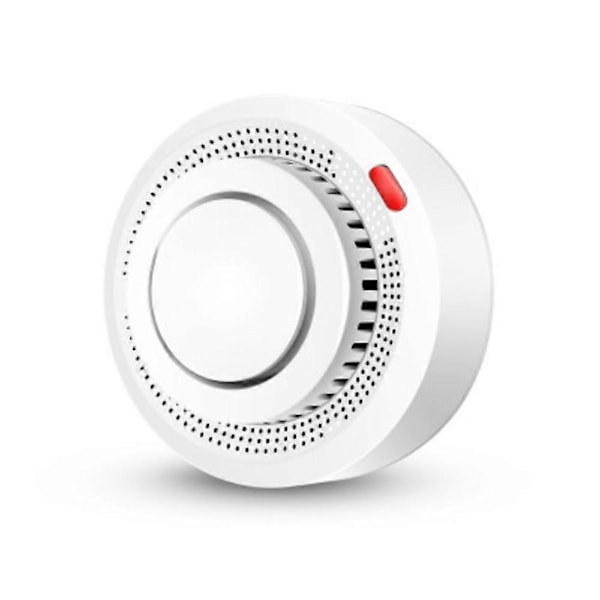 Tuya Smart Wifi Röksensor Smart Brandskydd Hem Säkerhetslarm Ljud Ljuslarm APP-kontroll