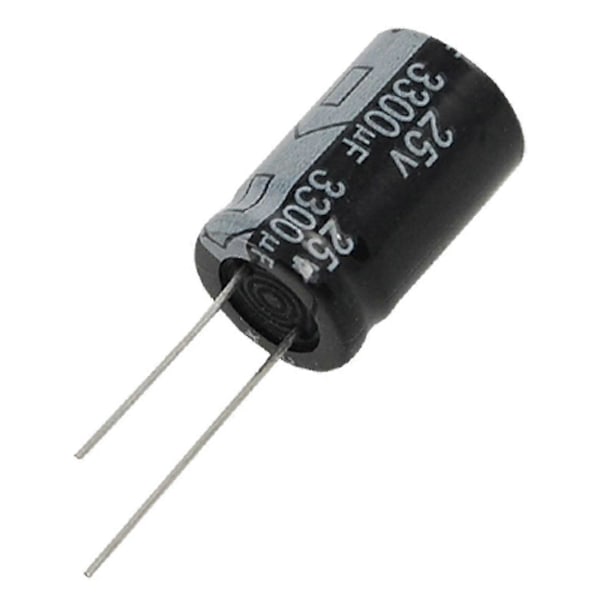 Polariserede 3300uF 25V Aluminium Elektrolyt Kondensatorer 20 stk.