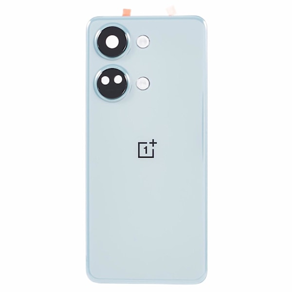 For OnePlus Nord 3 5G OEM Batterideksel med Limklistremerke + Kameralinsedeksel - Grønn