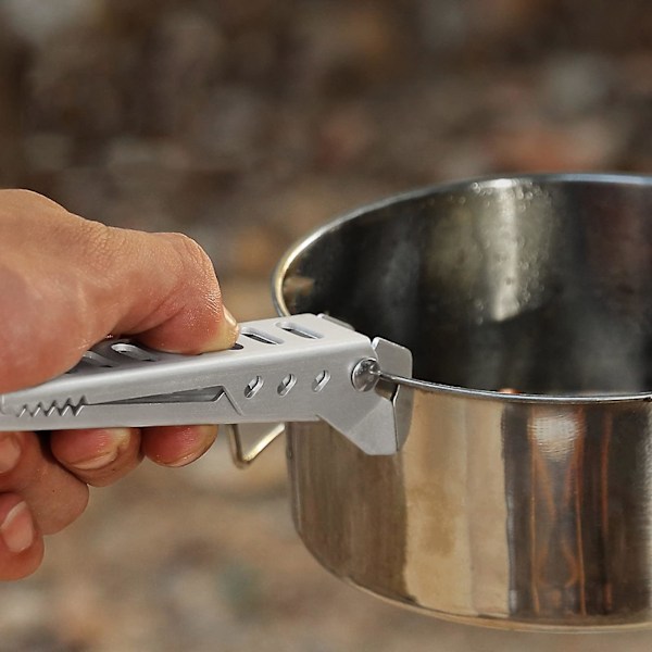 Grip Tongs Skridsikker Hånd Pot Clip Anti-skold Clip Kage Tongs Mikrobølgeovn Til Spisning Tag Tin Tongs