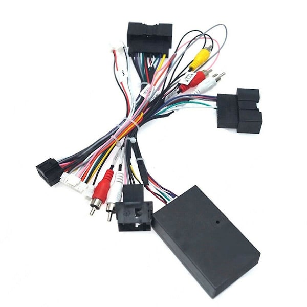 16-PIN Android Audio Power Radio Ledningsnet med Canbus Box Biltilbehør til Ford Fiesta Focus Ecosport Edge