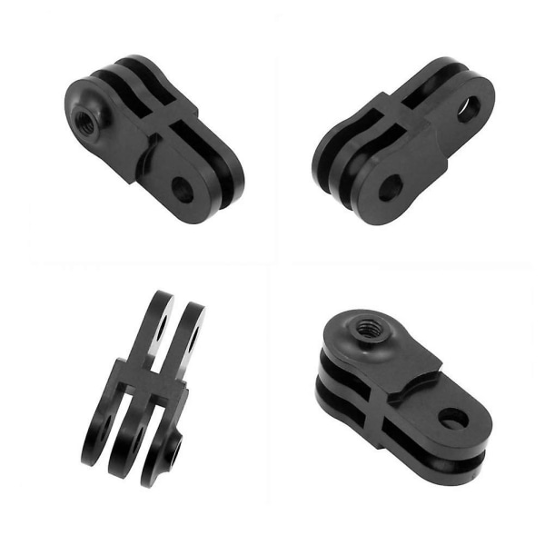 2 st universella roterande förlängningsarmar i aluminium för GoPro Hero 9/8/7/(2018)/6/5 svart