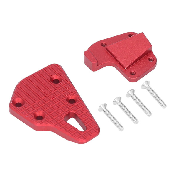 Motorcykel Bakbroms Spak Fotpedal CNC Aluminium Legering Förstorad Förlängningsplatta Pad Ersättning för