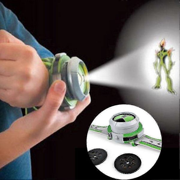 Ben 10 Omnitrix Ur-Klok Force S9r3 Børneprojektor/ Legetøj -Ribn