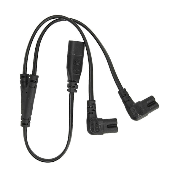 C8 till Dubbel C7 Strömdelare Kabel för LCD-Skärm och Skrivbordslampa