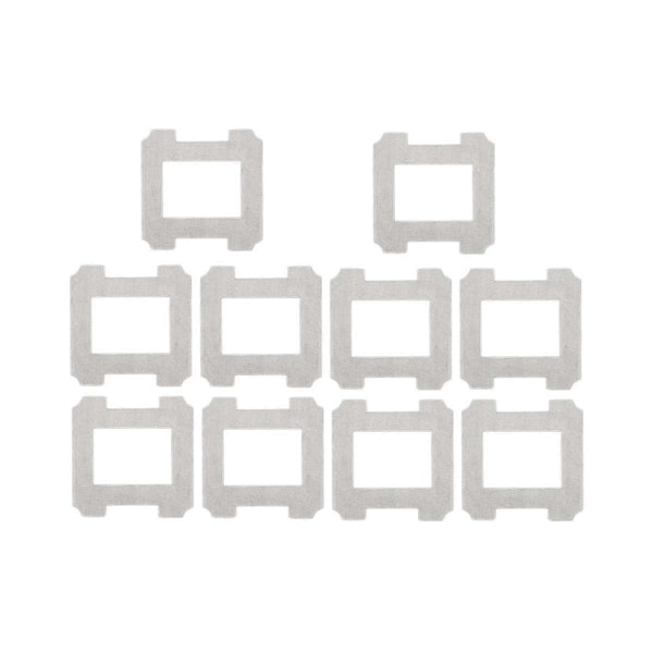10 stk for WINBOT W1/W1 Pro Vinduerobot Støvsuger Mopp Klut Erstatning Reservedeler Vaskbar Mopp Pute