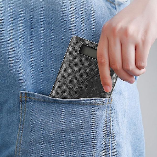 Bærbar Powerbank-Skallsett for DIY med 8x18650 Batterikasse, Ingen Sveising eller Jacking Kreves - Svart
