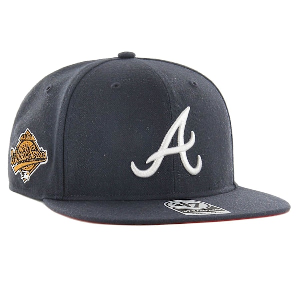 47 Brand Captain Snapback Keps - SURE SHOT Atlanta Braves