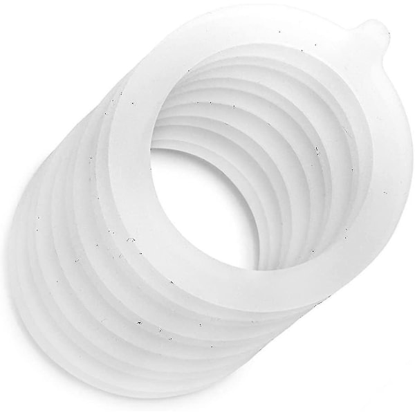 10 st burkförseglingar ersättning silikontätningar 68x94 mm tätningsringar