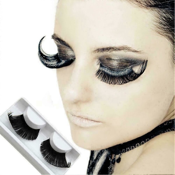 Falske Vipper Dramatiske Overdrevne Sceneopptreden Drag Lash Fake