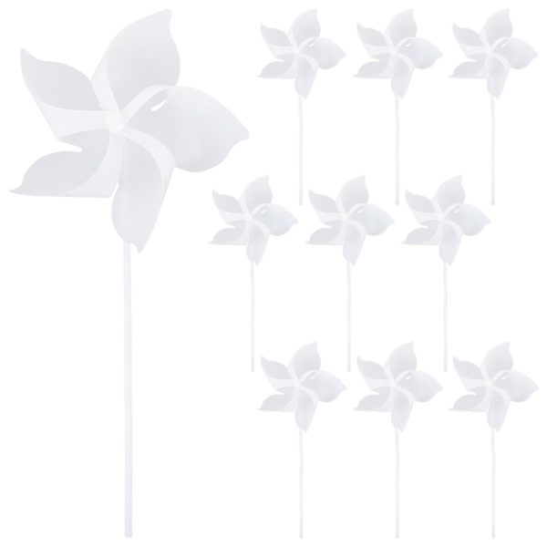 24 stk. DIY Håndværk Pinwheel Legetøj Håndværk Vindmølle Legetøj Festgaver Gaver